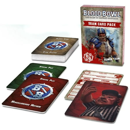Blood Bowl Human Team Card Pack (Best Blood Bowl Team)