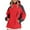 A31 Red, variant on TrendOFT Womens Lightweight Hooded Raincoat Waterproof Windbreaker Jacket Packable Active Outdoor Rain Jackets Black L