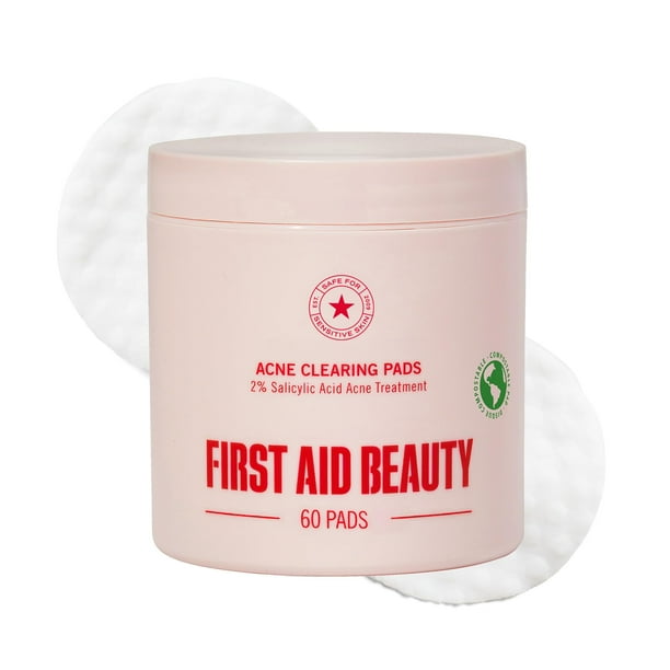 Almohadillas para el tratamiento del acné First Aid Beauty Maximum Strength 2% SA