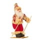 thumbnail image 4 of Muñeco de Papá Noel, Figura de trineo de Papá Noel, Adornos navideños de Papá Noel, Papá Noel Estilo G, 4 of 9