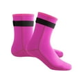 thumbnail image 1 of Wosthever 1 par de calcetines de neopreno para buceo, térmicos, a prueba de arañazos, transpirables, tipo adhesivo, reemplazo, calcetines de Deportes acuáticos Rosa SG, 1 of 6