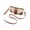 Brown, variant on Btomtd Embossed Crossbody Bags for Women, Ladies' Shoulder Handbag, Underarm Sling Bag for Daily Use, White