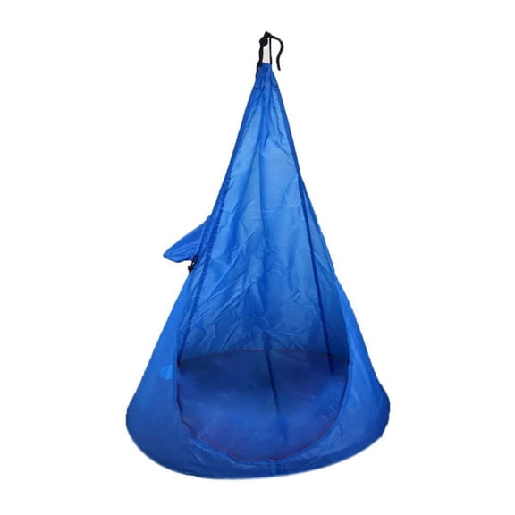 Slatcetga Random Home Child Hammock Chair Kids Swing Pod Outdoor Indoor Hanging Seat Hammock