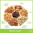 Nuts Gift Basket in Green Box (7 Assortments, 1 LB) PremiumHealthy