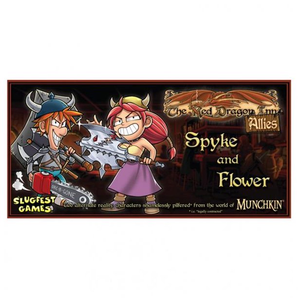 Slugfest Games SFG029 Red Dragon Inn Allies Jeux de soci-t- Spyke &amp; Flower