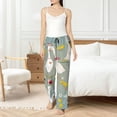 thumbnail image 4 of Fotbe Cute Farm Birds Pantalones de Pijama para Mujer, Pantalones de Dormir, Pantalones Pj con Cordón y Bolsillos-X-Large, 4 of 6