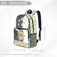 thumbnail image 6 of SEANATIVE Kids Transparent Backpack Clear Bookbag See Through School Bag Heavy Duty PVC 2026 Trendy Backpacks for Preschool Elementary Students, Dinosaur Astronaut Planet Pattern, 6 of 7