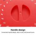 thumbnail image 3 of Advancent Microwave Plate Cover Food Dinner Dish Bakery Heating Cookware Bar Lid Dining Oven Accessories Resistant Heat Restaurant Juegos de accesorios de baño Numero 3 Advancent HA046402-03, 3 of 6