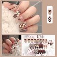 thumbnail image 1 of 24 Piezas De Pegamento Para Flores De Cristal Juego De Diamantes Postizas Con Fiesta De Arte De Uñas, 1 of 4