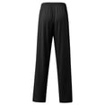thumbnail image 4 of DYMADE Mens Skin-Friendly Loungewear Summer Draw String Mid Waist Casual Trousers Sports Running Sweatpant, 4 of 4