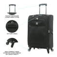 thumbnail image 3 of Protege 28" Large Arendale Rolling Spinner Upright Luggage, Black, 3 of 10
