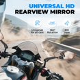 thumbnail image 2 of 360° Adjustable Bike Rearview Mirror, Wide Angle Handlebar Mirror for Bicycle & Scooter, 2 of 7
