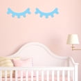 thumbnail image 3 of Qholemyo Eyelash Vinyl Art Wall Decals For Walls Bedroom Home Wall Decor Self Adhesive Stickers, 3 of 5