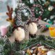 thumbnail image 4 of ZHAOCHENG Adornos navideños de gnomos, cubiertas para botellas de vino, 3 piezas, adornos navideños de gnomos hechos a mano, 4 of 5