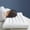White, variant on YHAICO Bed Pillows for Sleeping Pillows King Size Set of 2 Low Pillow-thin Pillow Low Pillow Core Soft Pillow Home Cervical Vertebrae Protection To Help Children Sleep
