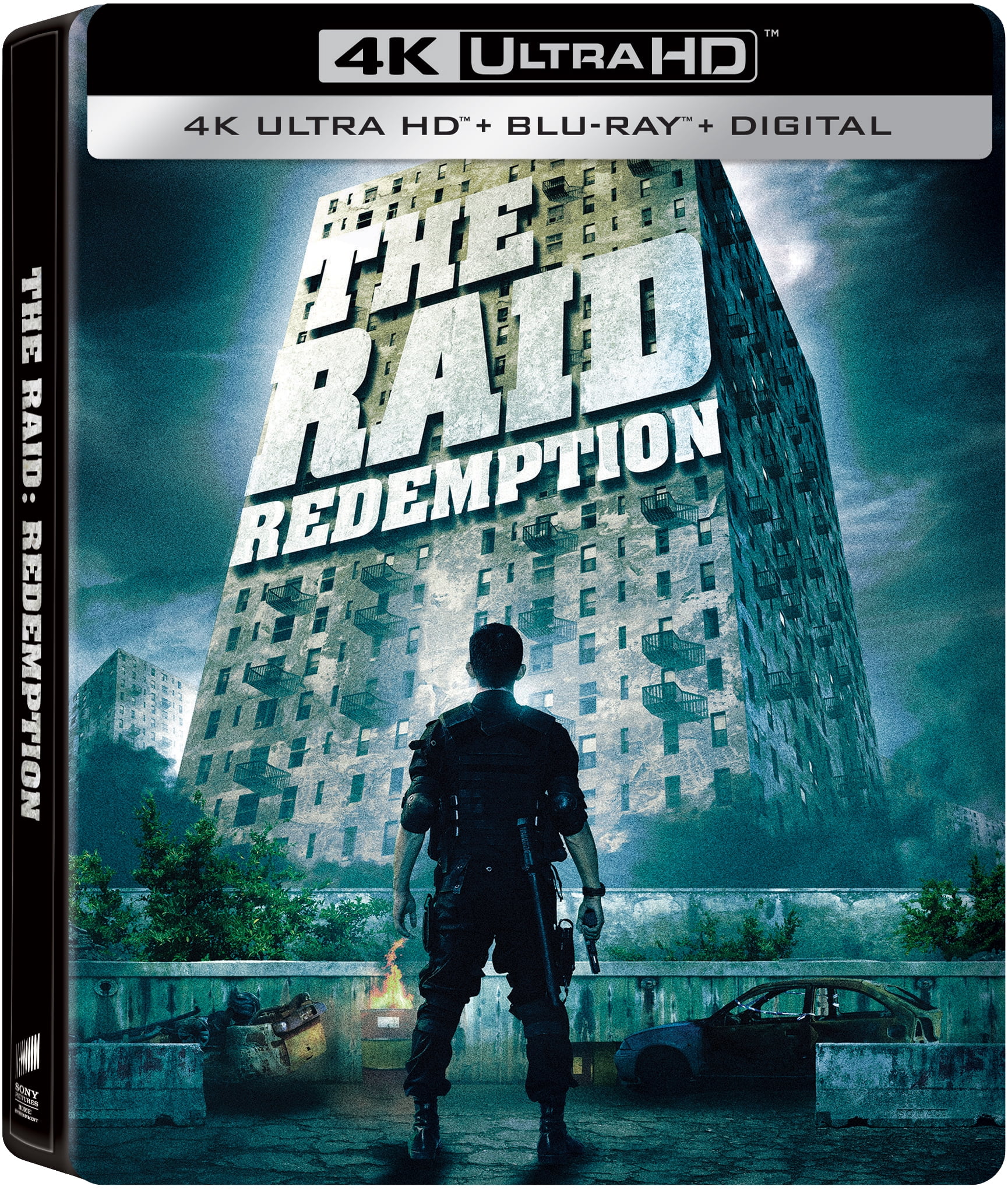 The Raid: Redemption SteelBook (4K Ultra HD + Blu-Ray + Digital Copy)