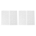thumbnail image 1 of Molde de fundición de resina YONGSHENG paquete de 4 moldes de silicona con números de letras transparente, 1 of 5