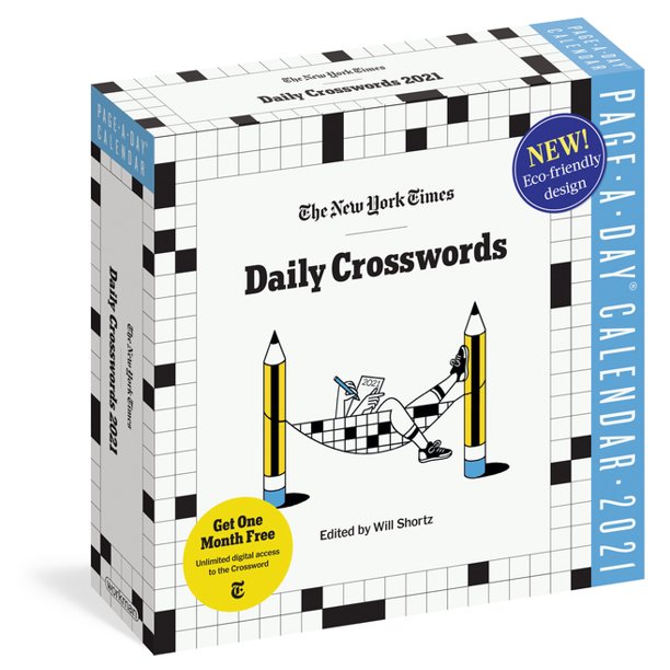 The New York Times Daily Crosswords Page-A-Day Calendar for 2021 (Other) - Walmart.com - Walmart.com