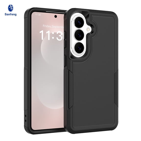 For Samsung Galaxy A17 5G Case / A15 5G / A16 5G Case,Njjex Shockproof Heavy Duty Rugged Cell Phone Case Military Grade Heavy Duty Full Body Protection Rugged Cover for Galaxy A17 A16 A15 5G.Black