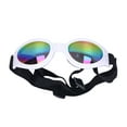 thumbnail image 1 of Gafas de sol para mascotas BRILLAR plegables de verano con protección UV para perros medianos y grandes color blanco, 1 of 5