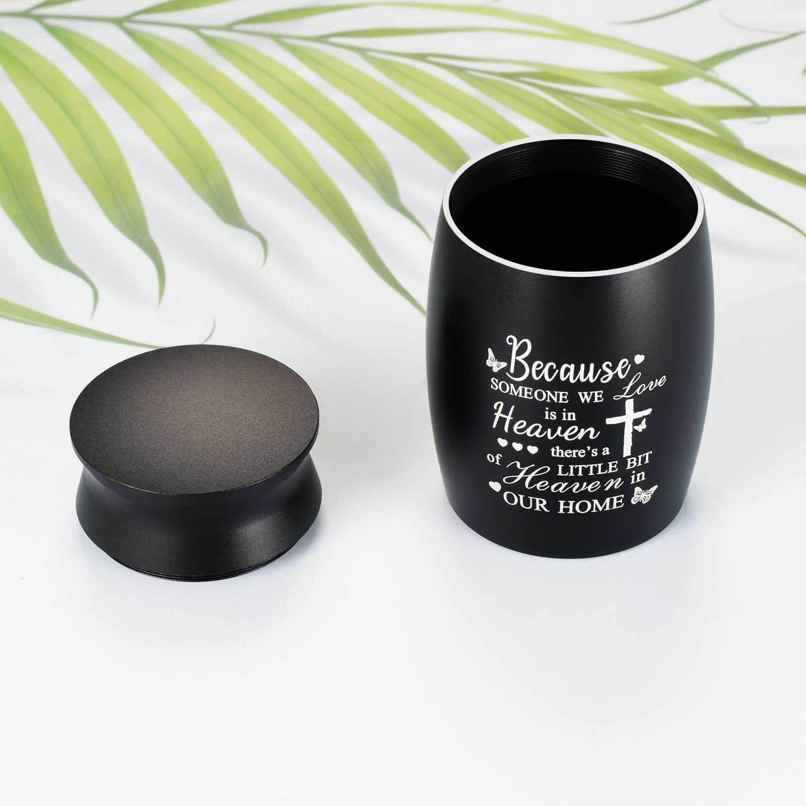 3 Inches Small Keepsake Cremation Urn for Human / Pet Ashes Mini Cremation Urns Memorial Ashes Urn Mini Urn Stainless Steel Ashes Holder Small Ash Urn for Ashes