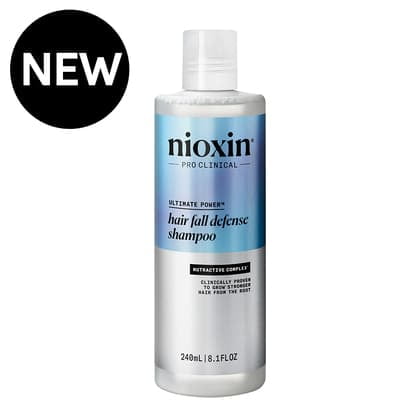 Nioxin Hair Fall Defense Ultimate Power Shampoo 240mL