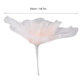 thumbnail image 5 of Gauze Flower 19.7in Light Reusable Handcrafted Organza Flower for Wedding Photography Family, 5 of 14