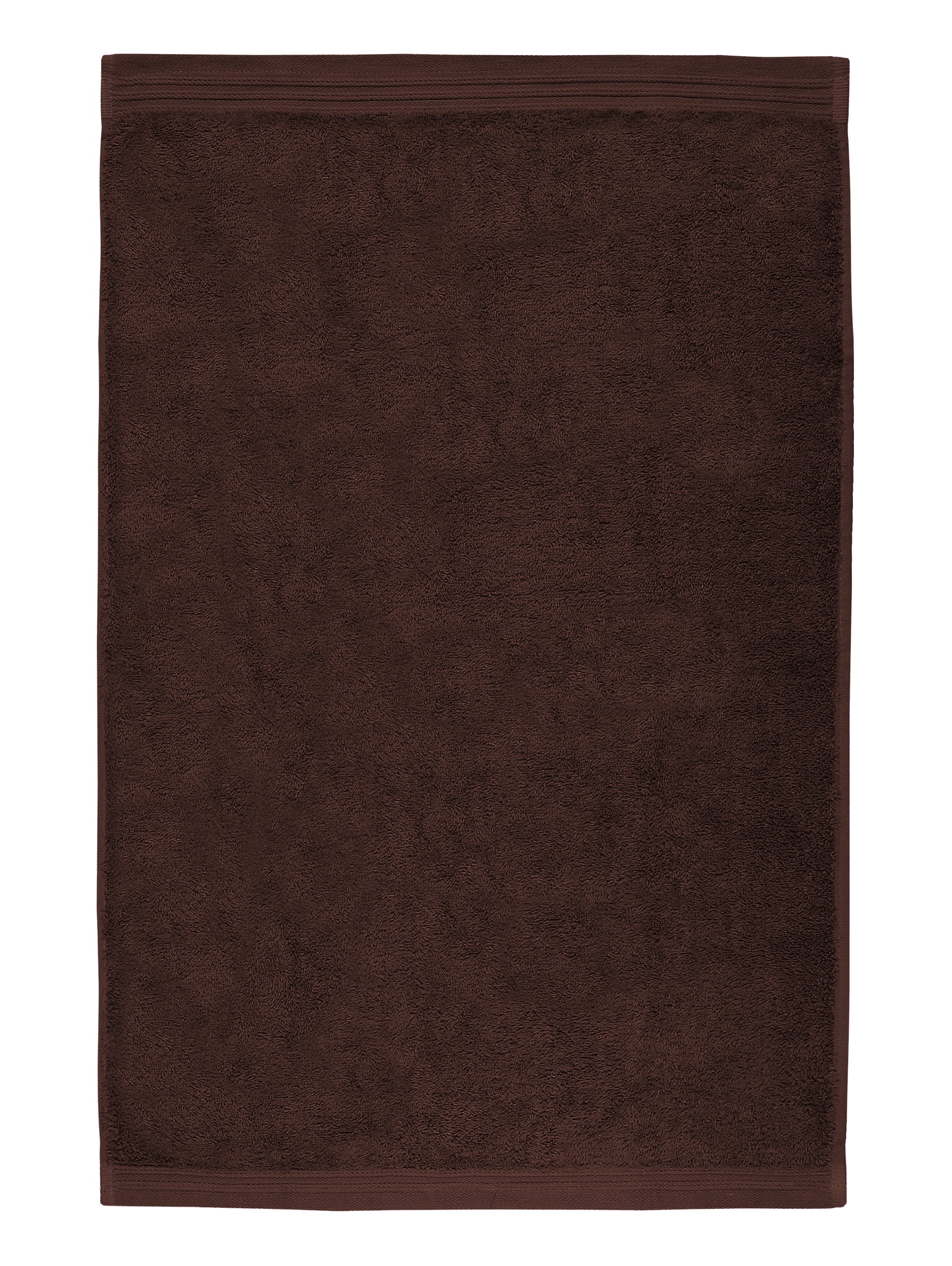 Premium 100% Cotton Towel Set of 4 Hand Towels 18" x 30" | 4 Ultra Soft and Highly Absorbent Hand Towels for Bathroom, Gym, Hotel, Spa, Machine Washable | Color: Chocolate
