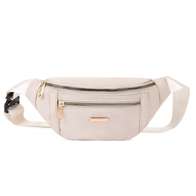 YSTINNG Sacs Banane Sac de Taille pour Femmes, Sac de Taille Imperméable avec Sangle Réglable pour Voyage Sports Course B311-7183