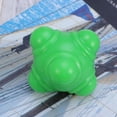 thumbnail image 3 of Raindrops Baseball Hand Eye Coordination Training 1Pcs Green Silicone Reaction Ball for Players, 3 of 8