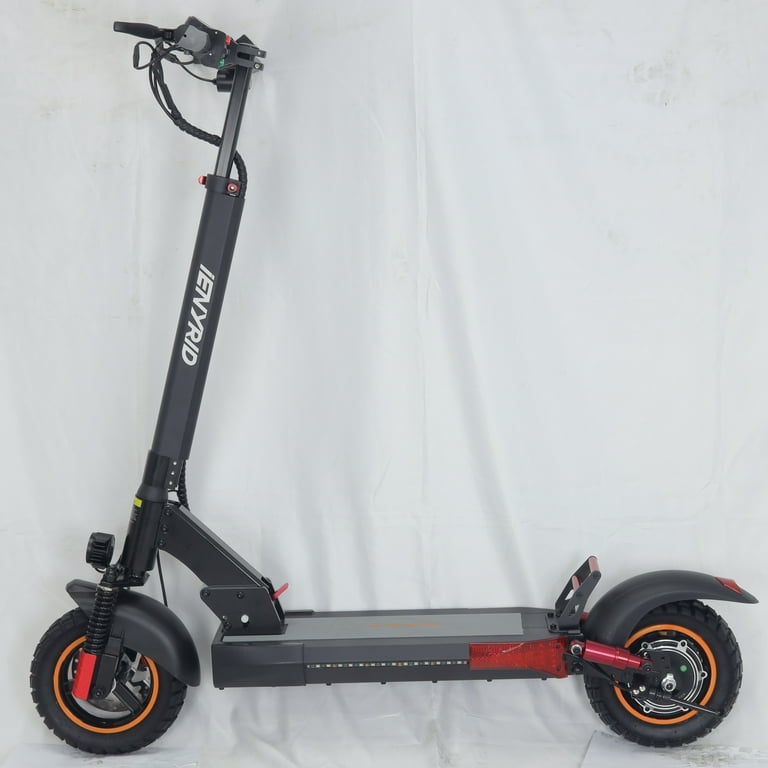 CUNFON Electric Scooter, 1200W Motor, 34 Miles Long Range & 30 MPH, w/t  10.5 Tires, Disc Brake & Electric Brake, Keyless Commuting E-Scooter for