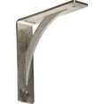 thumbnail image 1 of Ekena Millwork BKTM02X08X08LESS 2 Po. x 8 Po. D x 8 Po. H Support de Legs&44; en Acier Inoxydable, 1 of 2