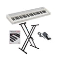 thumbnail image 1 of Piano portátil Casio Casiotone CT-S1 de 61 teclas con soporte blanco, 1 of 7