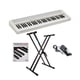 thumbnail image 1 of Piano portátil Casio Casiotone CT-S1 de 61 teclas con soporte blanco, 1 of 7