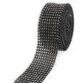 Rhinestone Ribbon Craft Trim, 1-1/4-inch, 2-yard, Black - Walmart.com