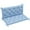 Bleu Clair, variante sur Outsunny Coussins de Banc de Jardin 2 Places, Coussin d'Extérieur Doux de 4,7 Po d'Épaisseur