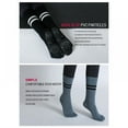thumbnail image 4 of Women's Toe socks Cotton Crew Five Finger Socks for Running Yoga Athletic, 4 of 8
