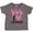 Charcoal Grey, variant on Inktastic I Love Flamingos Pink Bird Girls Toddler T-Shirt