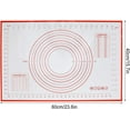 thumbnail image 5 of Non-Stick Silicone Pastry Mat with Measurements, 23.6''x15.7'', Dough Protector Rolling Mat, 5 of 5