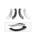 thumbnail image 5 of Car Interior Door Pull Handle Outer Cover Trim For X1 X2 F48 F49 F39 2016-2020 51417417513(silver), 5 of 5