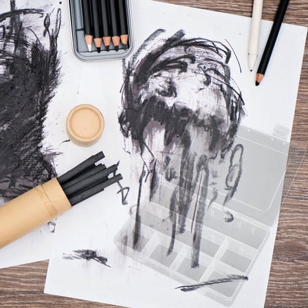 HEMOTON  2 Pcs Pencil Case Store Stationery Organizer Student