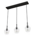 thumbnail image 5 of Hunter - Maple Park 3-light Noble Bronze, Large Cluster Light, Dimmable, Casual Style, Linear Shaped, for Bedrooms, Dining, Living Rooms - 19900, 5 of 8