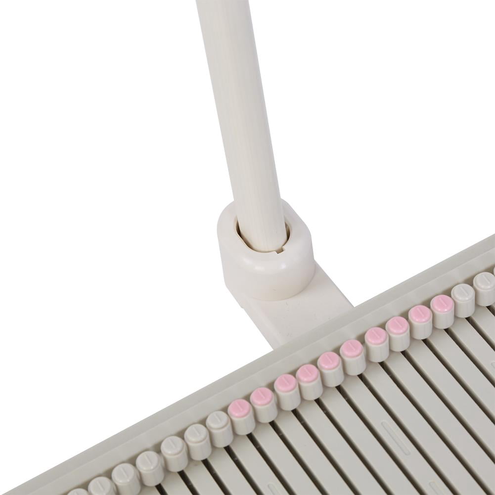 LYUMO LK150 6.5mm Mid Gauge 150 Stitches Plastic Domestic Knitting Machine with Accessories