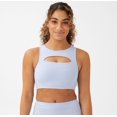 thumbnail image 2 of Cotton On Body Womens Smoothing Cut Out Vestlette Top Iced Sky S, 2 of 3