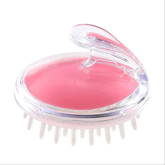Shampoo Brush Shower Scalp Scrubber Tool for Straight Curly Long Short Thick Thin Wet Dry Hair,Pink