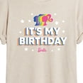 thumbnail image 3 of Barbie - Its My Birthday - Women's Oversized T-Shirt, 3 of 5