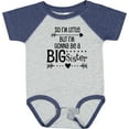 thumbnail image 3 of Inktastic So I'm Little, but I'm Gonna Be a Big Sister Girls Baby Bodysuit, 3 of 5