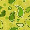 thumbnail image 1 of Ahgly Tapis d'Intérieur Lavable en Machine Carré Vert Pistache Transitionnel, 5 Pieds Carré, 1 of 7