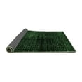 thumbnail image 2 of Ahgly Company Indoor Square Abstract Emerald Green Modern Area Rugs, 6' Square, 2 of 4