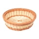 thumbnail image 4 of Cestas tejidas para servir bandejas, cestas de pan de mimbre platos redondos para frutas, verduras, desayuno, bebidas, aperitivos, mesa de centro de Marrón Beige 35x7.5cm Gloria Panera de mimbre, 4 of 9